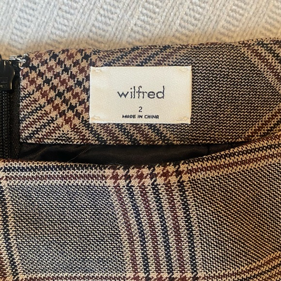 Aritzia Plaid Mini Skirt - Picture 3 of 3